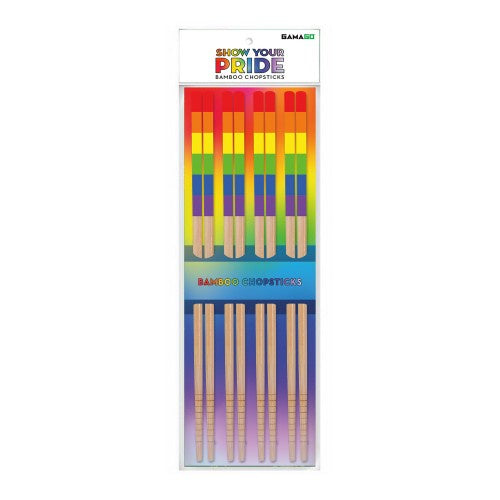 Show Your Pride Bamboo Chopsticks