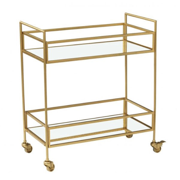 Fairmont Drinks Trolley/Bar Cart - Gold