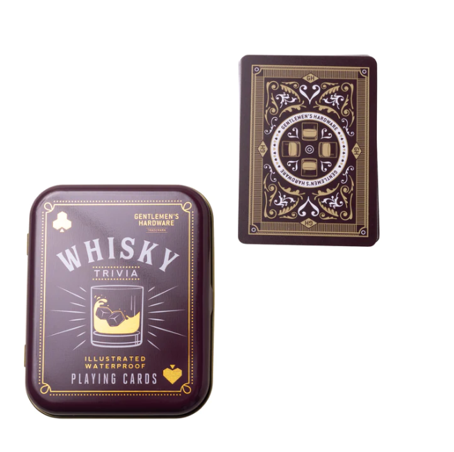 Whisky Trivia Waterproof Playing Cards