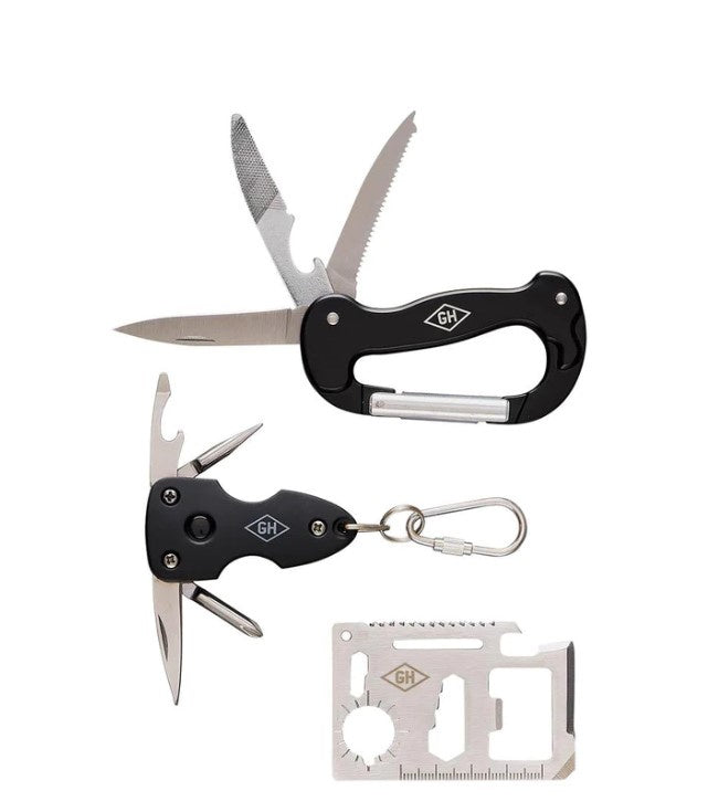 Outdoor Survival Mini Tools- set of 3