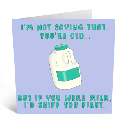 If You Were Milk Card