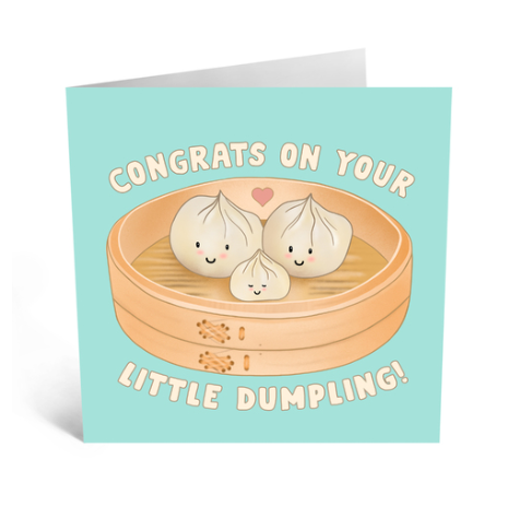 Congrats On Your Little Dumpling Card