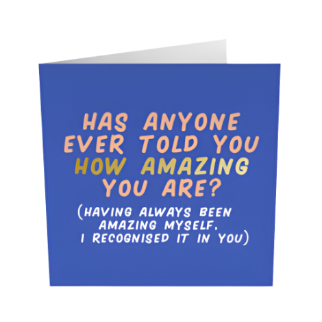 How Amazing You Are Card