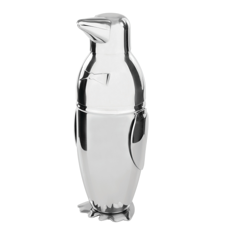 Penguin Cocktail Shaker - Stainless Steel