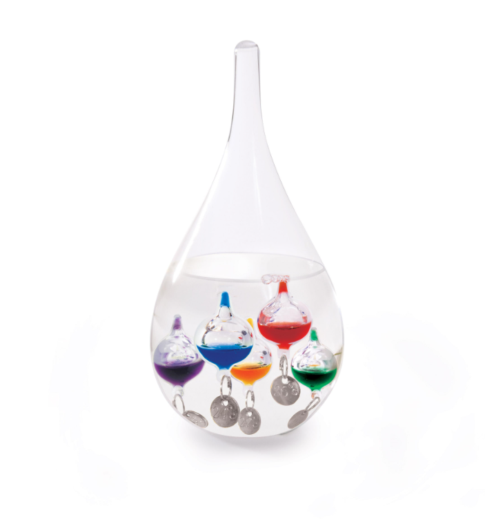 Raindrop Galileo Thermometer