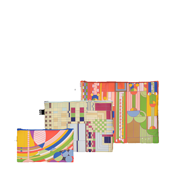 Zip Pockets Set of 3 - Frank Lloyd Wright