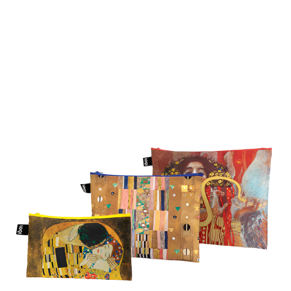 Zip Pockets Set of 3 - Gustav Klimt