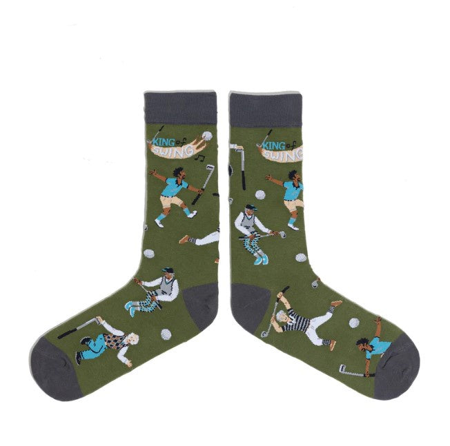 Spencer Flynn Men's Socks - King of Swing