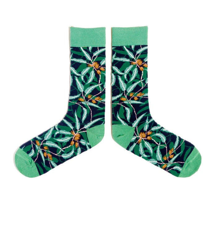 Spencer Flynn Men's Socks - Gum Nuts About These Socks