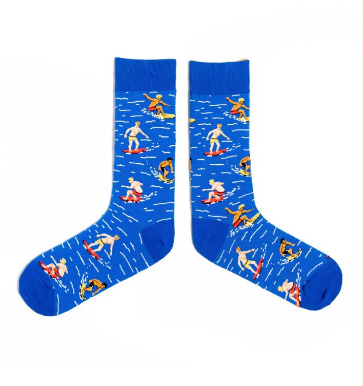 Spencer Flynn Men's Socks - Surf N' Turf