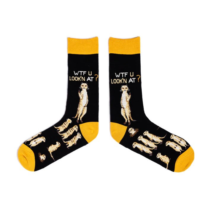 Spencer Flynn Men's Socks - Mad Meerkats