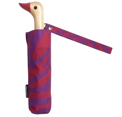 Duckhead Compact Umbrella - Swirl in Pink