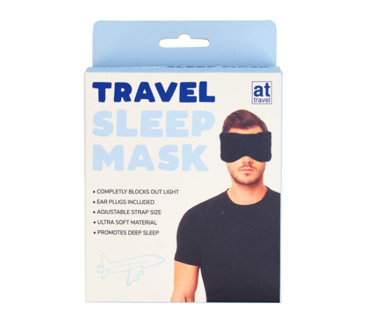 Travel Sleep Mask - Black