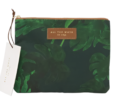 Clutch Bag - Monstera