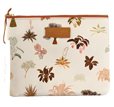 Clutch Bag - Tropical Cream