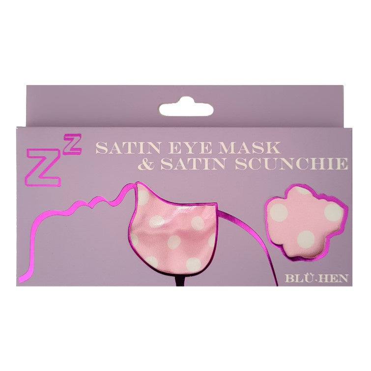 Satin Eye Mask & Scrunchie