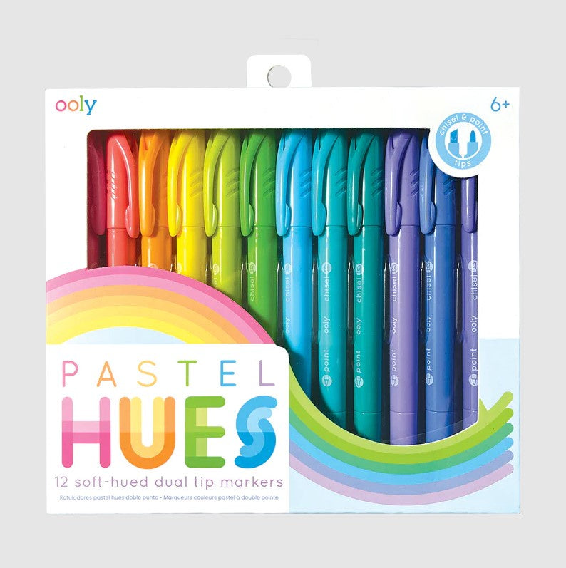 Pastel Hues Dual Tip Markers