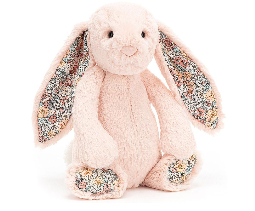 Bashful Medium Blossom Bunny - Blush