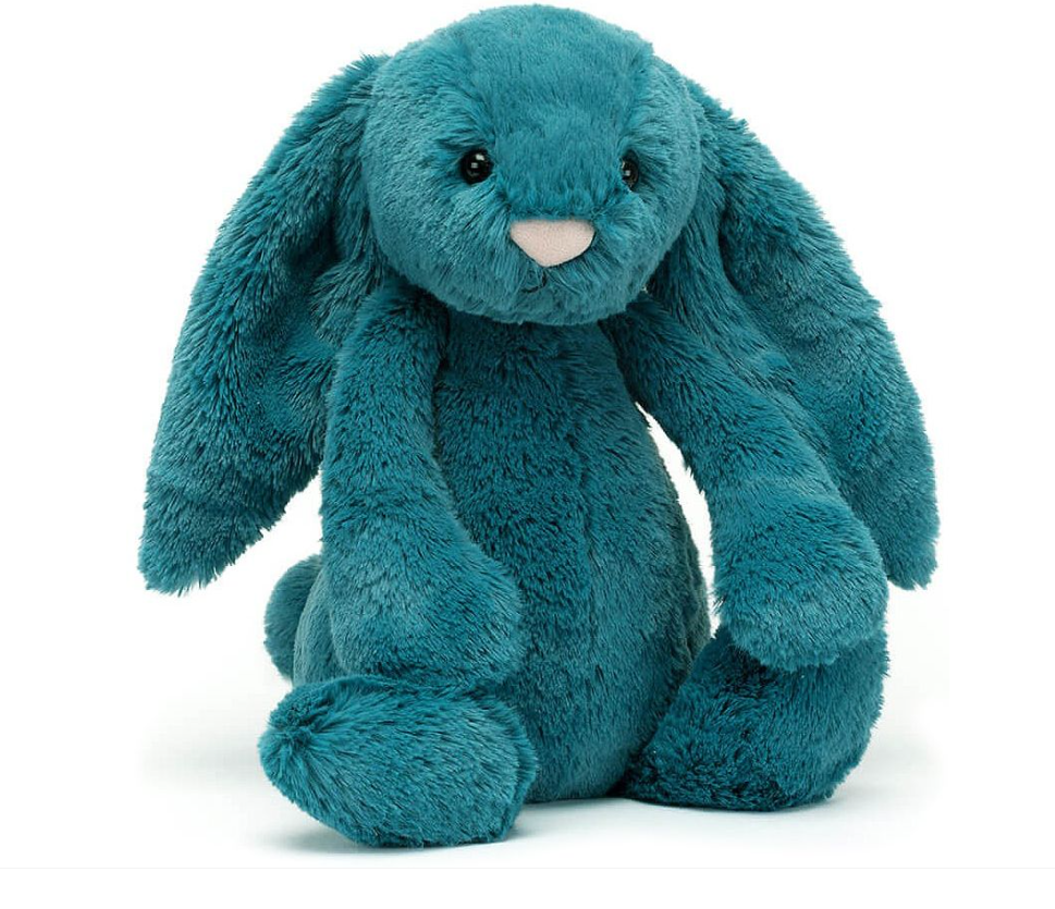 Bashful Bunny - Mineral Blue