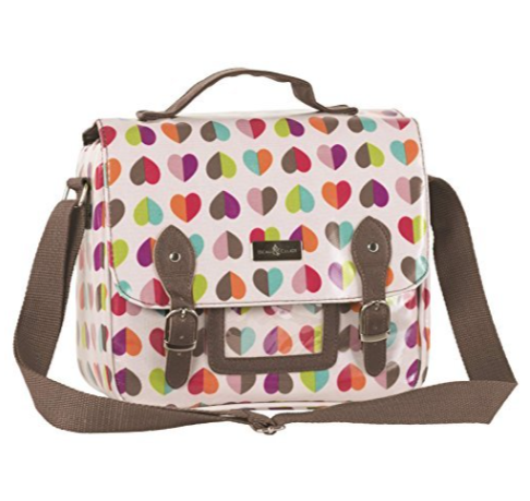 Insulated  Satchel Bag - Confetti Hearts