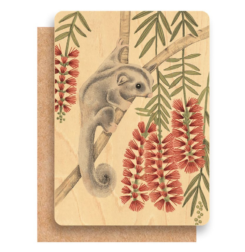 Ringtail Wood Card