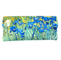 Velour Glasses Case - Van Gogh, Irises