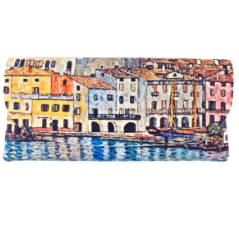 Velour Glasses Case -  Klimt, Malcesine