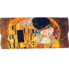 Velour Glasses Case - Klimt, The Kiss