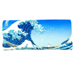 Velour Glasses Case - Hokusai, The Great Wave