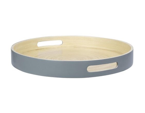 Sebss Spun Bamboo Serving Tray Large