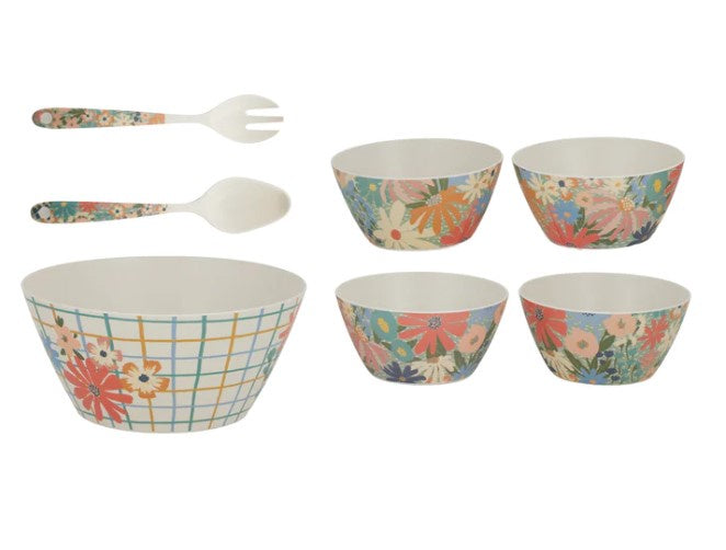 Frankie Bamboo Fibre Salad Set