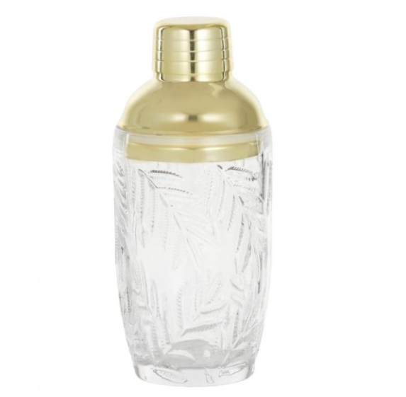 Fern Glass Cocktail Shaker