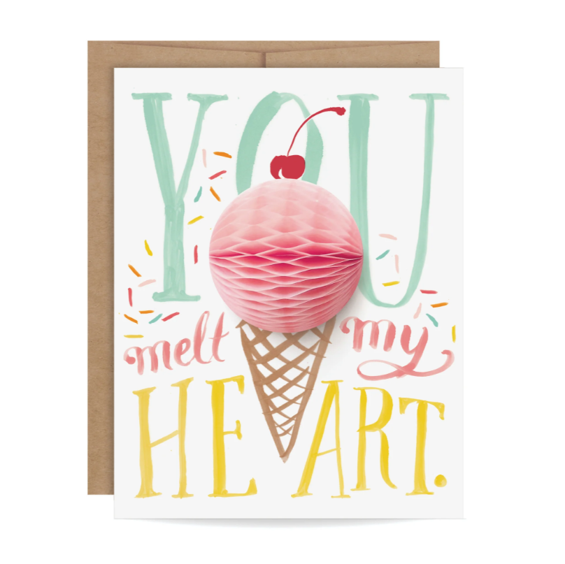 Pop-Up Ice Cream Card