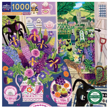 1000 pc Puzzle - Lavender Kitchen