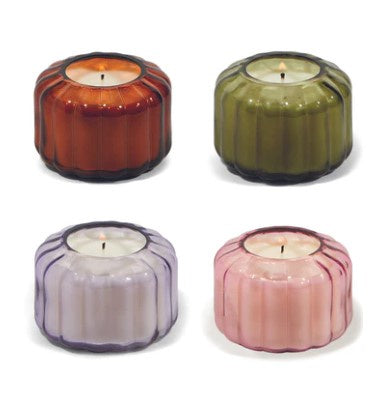 Ribbed Glass Candle 127g