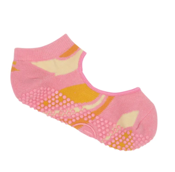 Slide On Grip Socks - Funky Wave