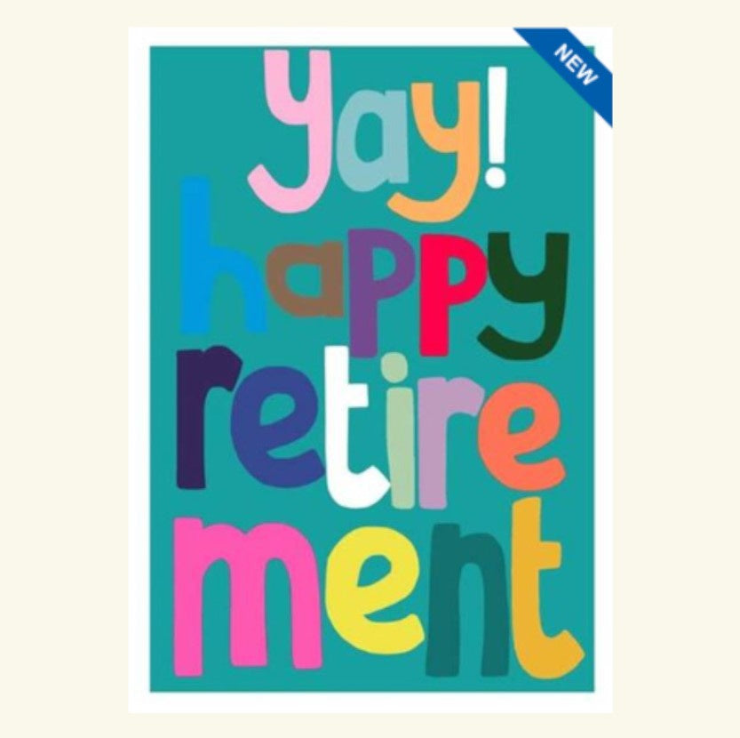 Yay Happy Retirement Card