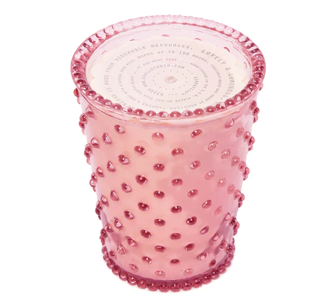 100 Hour Hobnail Candle - Grapefruit & Mint