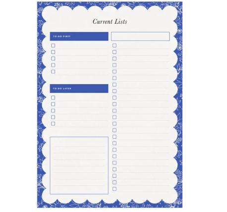 List Maker A5 Notepad