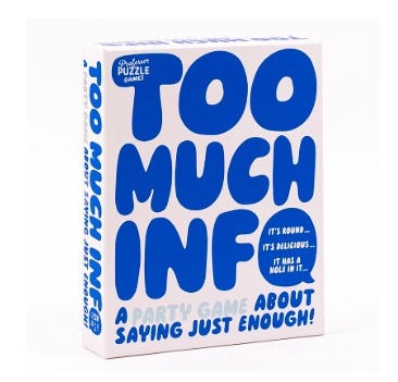 Too Much Info Card Game