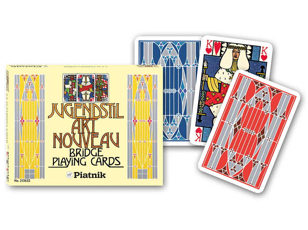 Jugendstil Art Nouveau Playing Cards