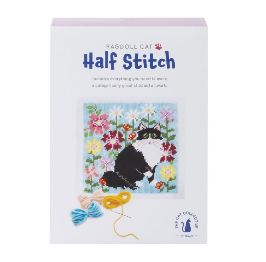 Half Stitch Crosstitch - Cat