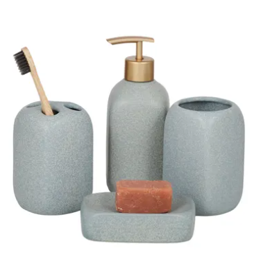 Morgan 4 Piece Ceramic Bathroom Set