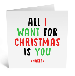 All I Want Card