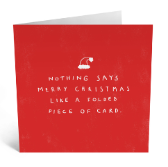 Nothing Says Christmas Like Card