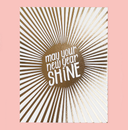 May Your New Year Shine Card