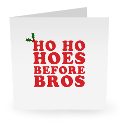 Ho Ho Hoes Card