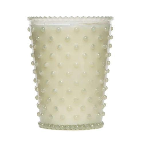 100 Hour Hobnail Candle - White Flower