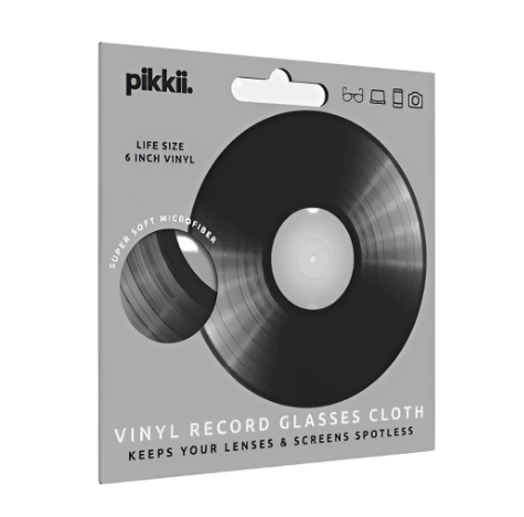 Fun Microfiber Cloth - Vinyl Record