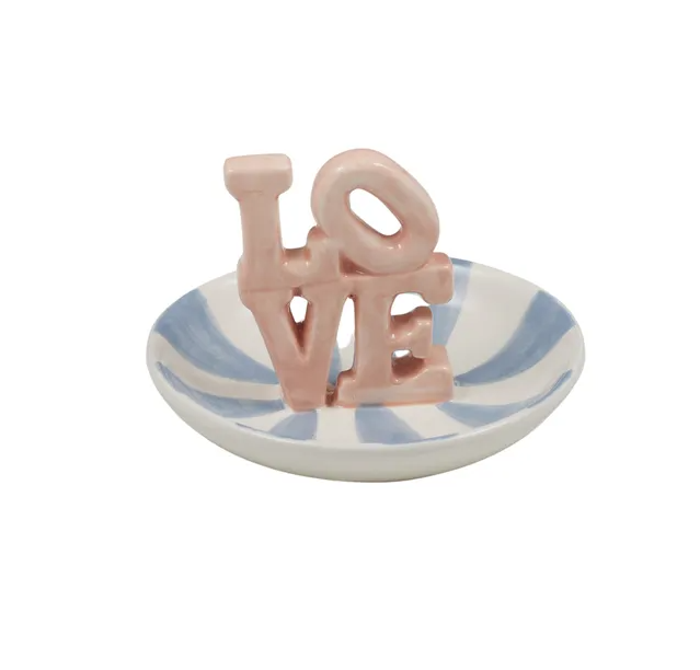 Amore Ceramic Love Trinket Dish